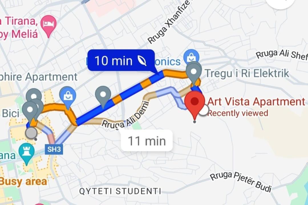 Art Vista Apartment Tirana Kültér fotó